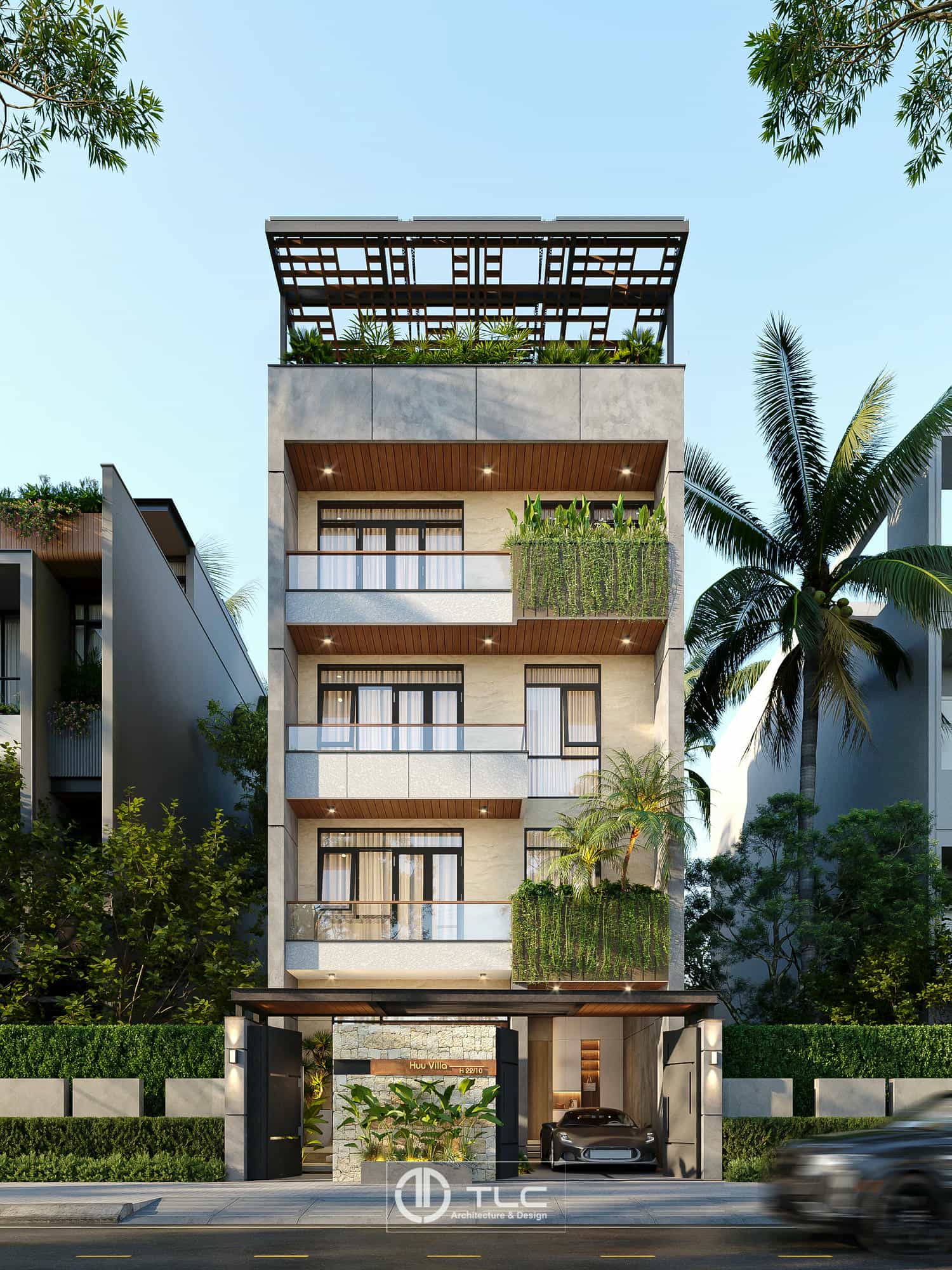 Timeless Villa được xây dựng trên khu đất có diện tích 150m2