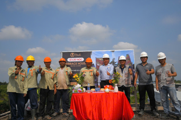 Lễ Cất Nóc Dự Án Embrace House Biên Hòa – Dấu Mốc Quan Trọng Ngày 06/04/2025